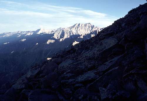 South from the East Slope of Kearsarge Peak