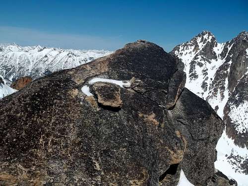 Big Snagtooth summit slab