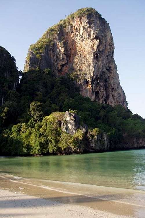 Thaiwand wall from Railay...