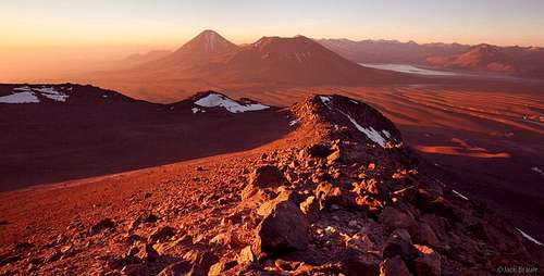 Cerro Toco Summit Sunset