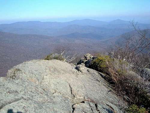 View from near the summit of...