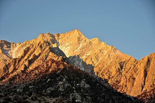 Lone Pine Peak seen from...