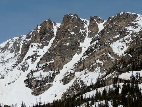Dragon Tail & Tooth Couloir