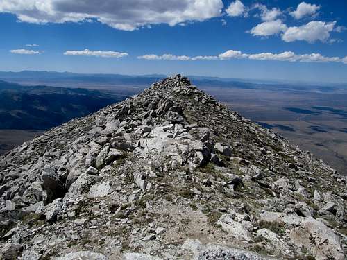long Ibapah summit ridge