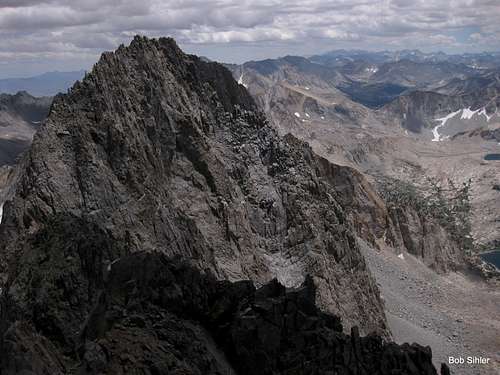 Middle Palisade from Norman Clyde Peak
