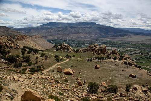 Nice view of Grand Mesa