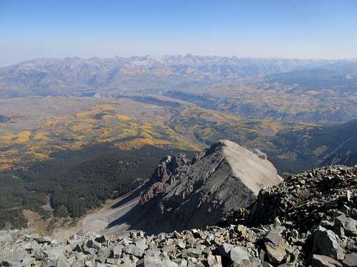 Sneffels Range from Wilson Peak