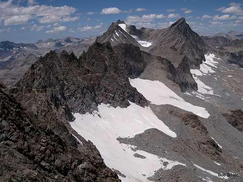 North Palisade and Mount Sill