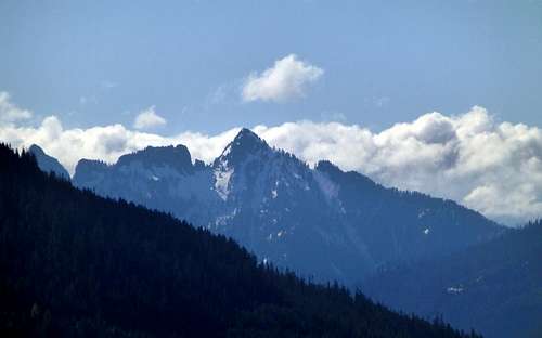 Fletcher Peak from Wheeler Mountain
