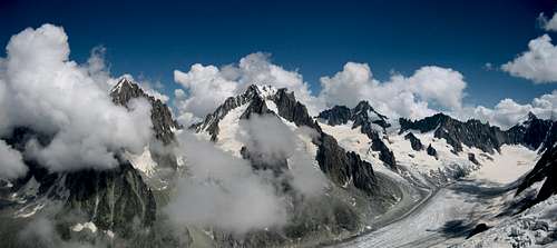 On the Glacier d'Argentière