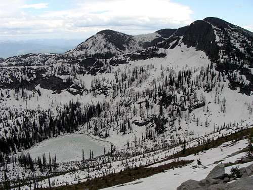 Snow Lake and Peak