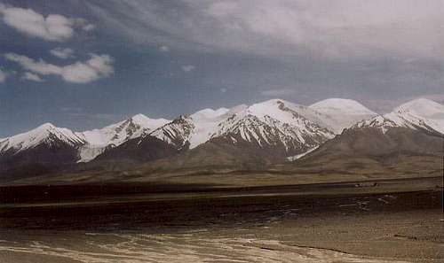 Three major glaciers on the...