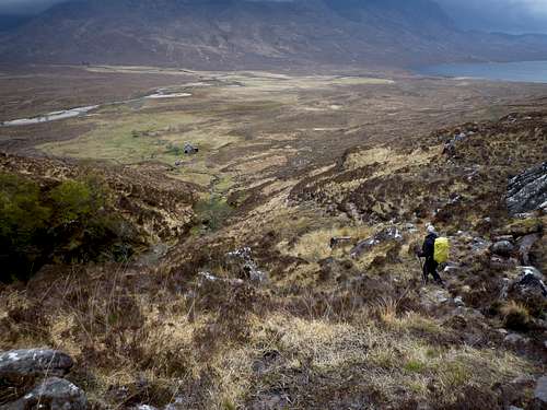 Descending to the Bothy