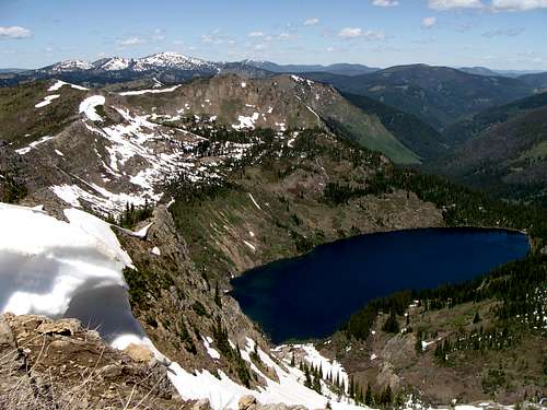 Heart Lake From Idaho/Montana Border