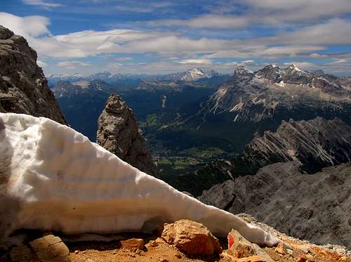 Cortina Dolomites from Cristallo
