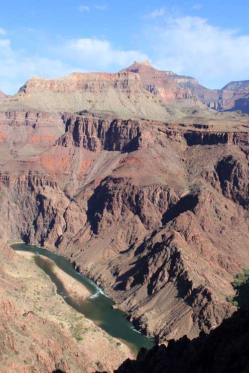 View of the Colorado River on the South Kaibab Trail