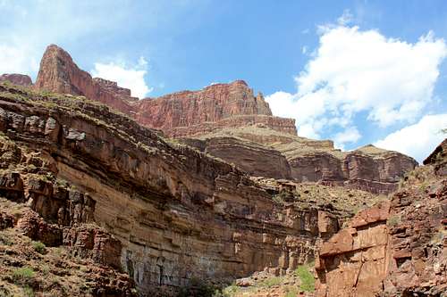 North Kaibab Trail Interesting Rock Strata