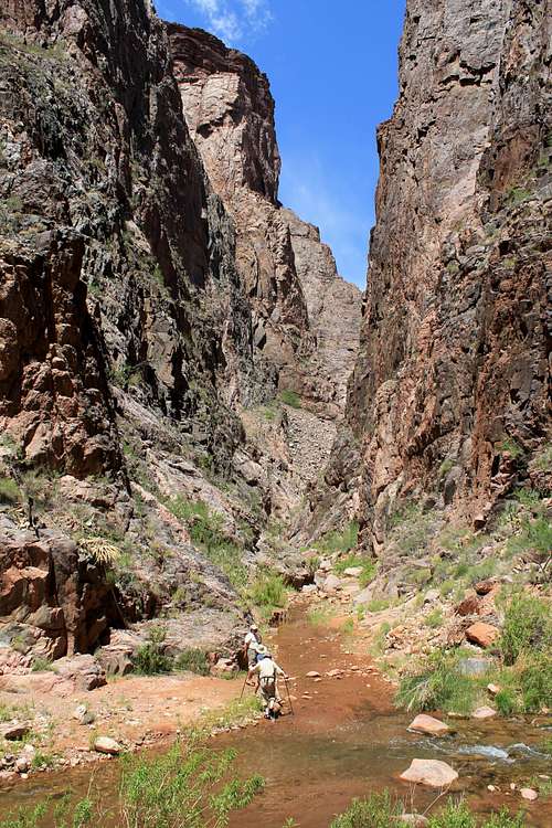 Phantom Canyon seen from North Kaibab Trail