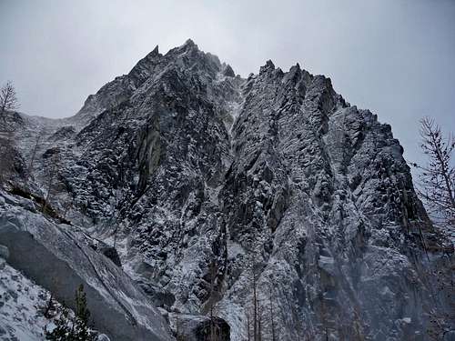 The Northwest Side of Dragontail Peak