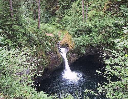 Punch Bowl Falls on the Eagle...