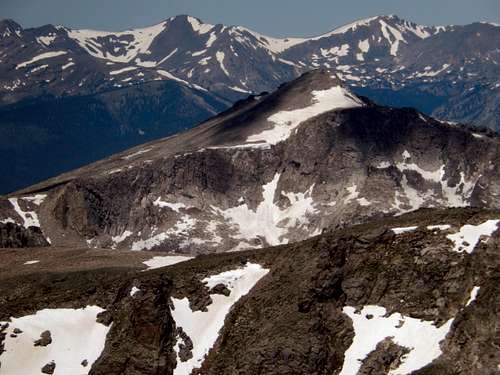 Snowdrift Peak from Thatchtop