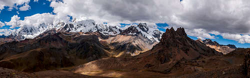 Huayhuash mountain range