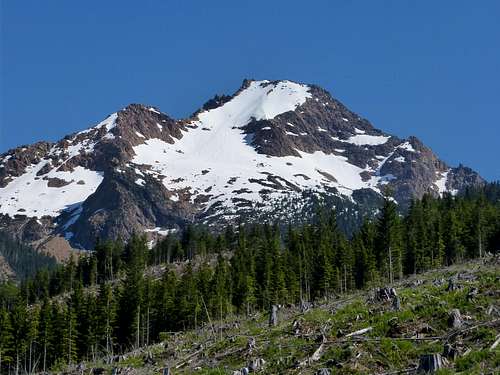 North Twin from Logging Road