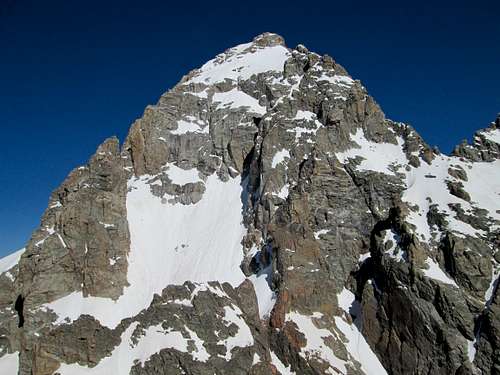 The Grand Teton seen from the summit of Disappointment Peak, June 9, 2013