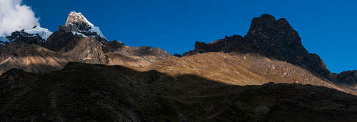 Nevado Pariauccro grande  and the Cerro Bayo Grande