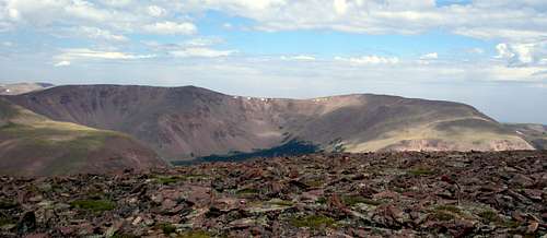 The Burro ridge