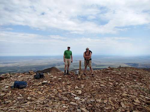 summit of Jarbidge Peak