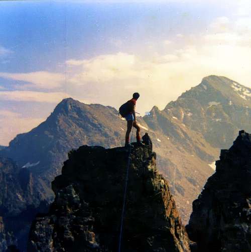 The very long S-SW Buttress to Mount Emilius 1974