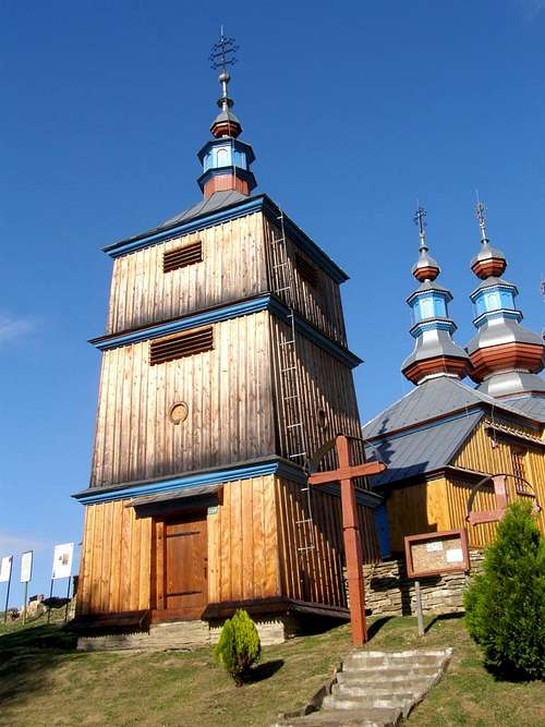 Greek-Catholic Orthodox church in Komańcza