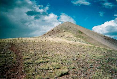 A view of Wyoming Peak.