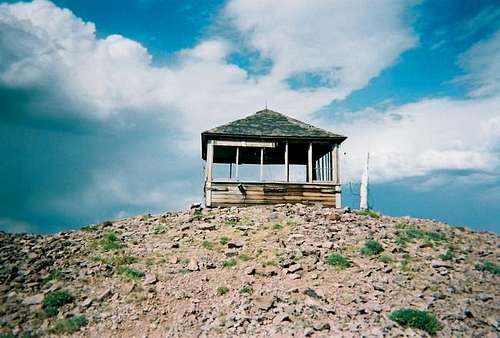 The summit of Wyoming Peak.