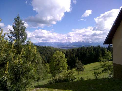 View over Tatry