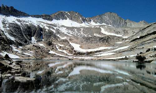 Mount Conness from Conness Lakes