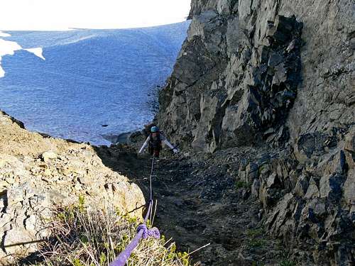 Heading up to Cache Col