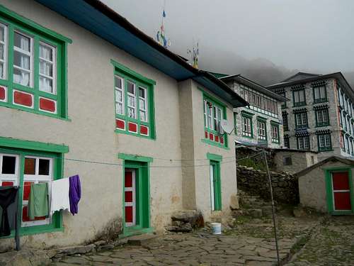 Streets of Namche Bazzar