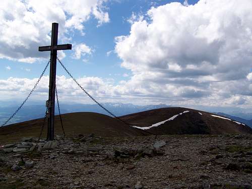 Speikkogel summit cross
