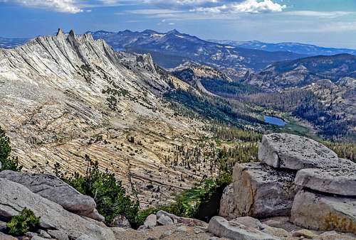 South to Matthes Crest and Clark Range