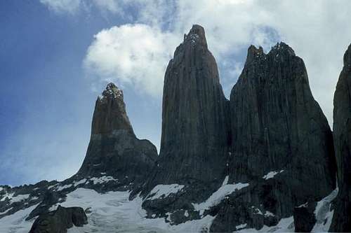 Towers of Paine, January 2004.