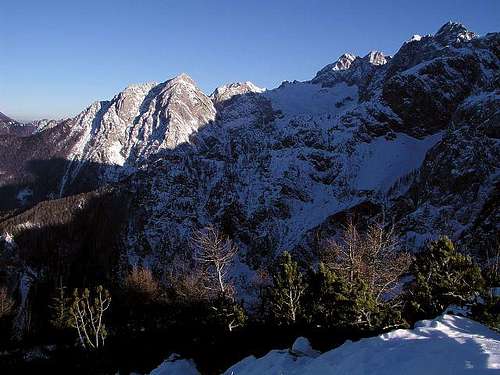 From the summit of Veliki...