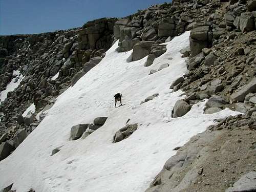 The last and steepest snow...