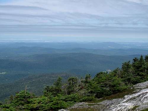 View from Mount Mansfield