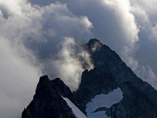 Mount Torment through the Clouds