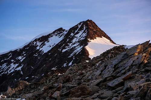 Weissmies SSE-ridge (4017m)
