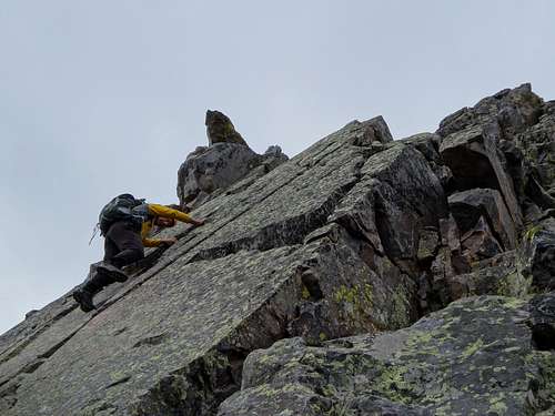 Climbing the slabs