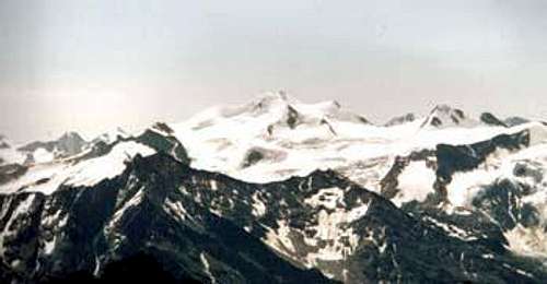 Wildspitze from the Wazespitze