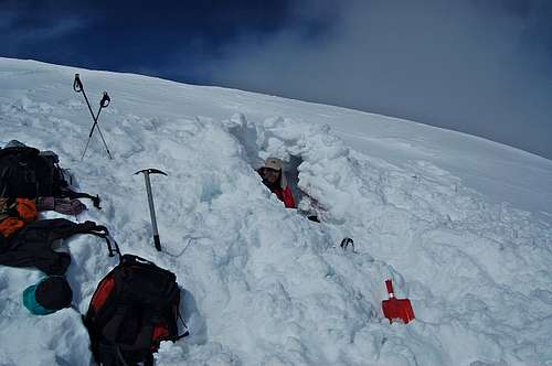 Mont Blanc - summit bivvy